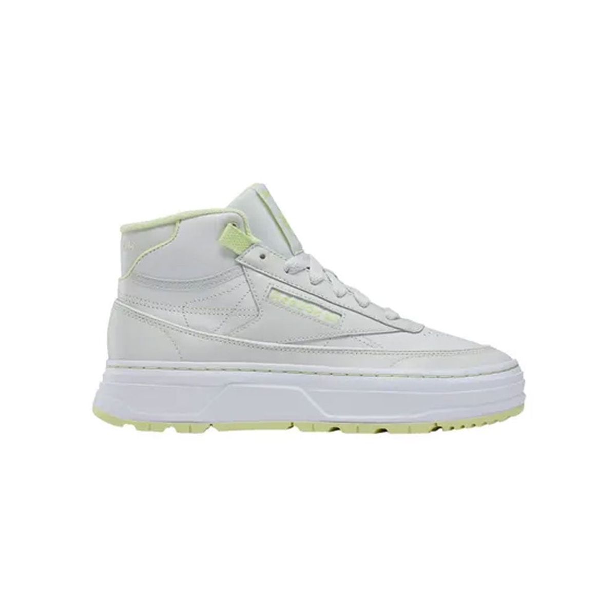 REEBOK - Tenis Mujer Reebok Club C Geo Mid - Blanco - Amarillo