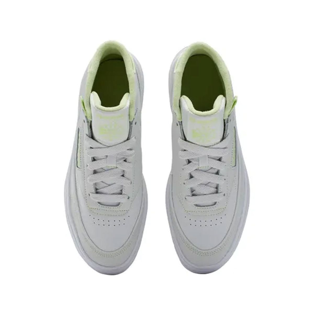 REEBOK - Tenis Mujer Reebok Club C Geo Mid - Blanco - Amarillo