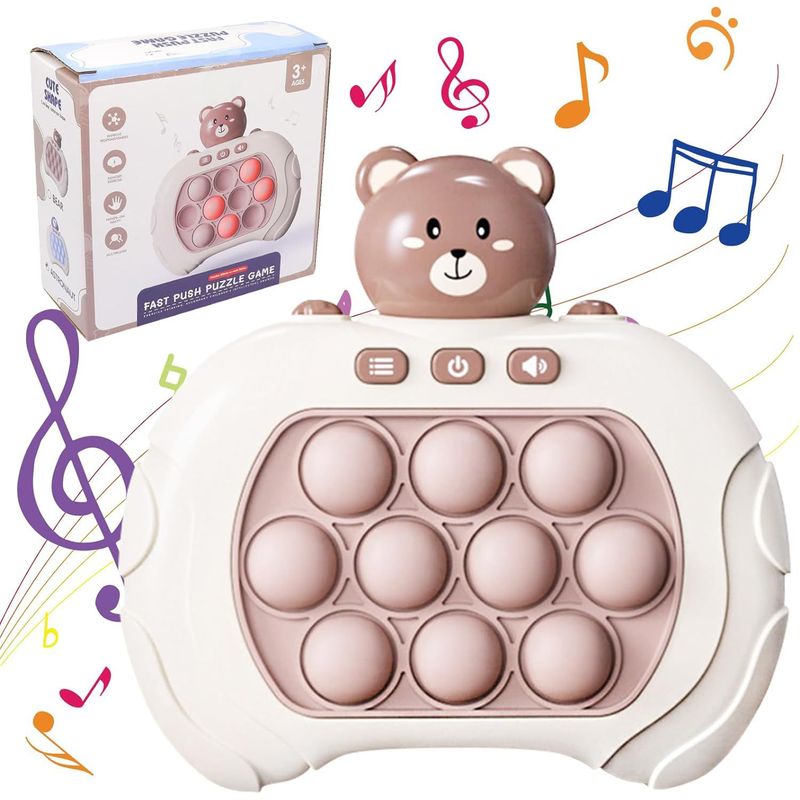 GENERICO - Pop It Electronico Push Juguete Sensorial Luz Sonido
