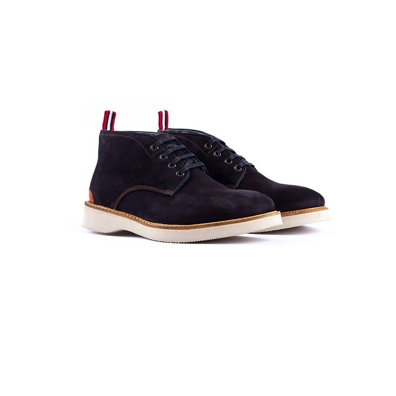 OVERSTATE - Botas Para Hombre en Cuero  CA-6447ov.4 Azul Oscuro