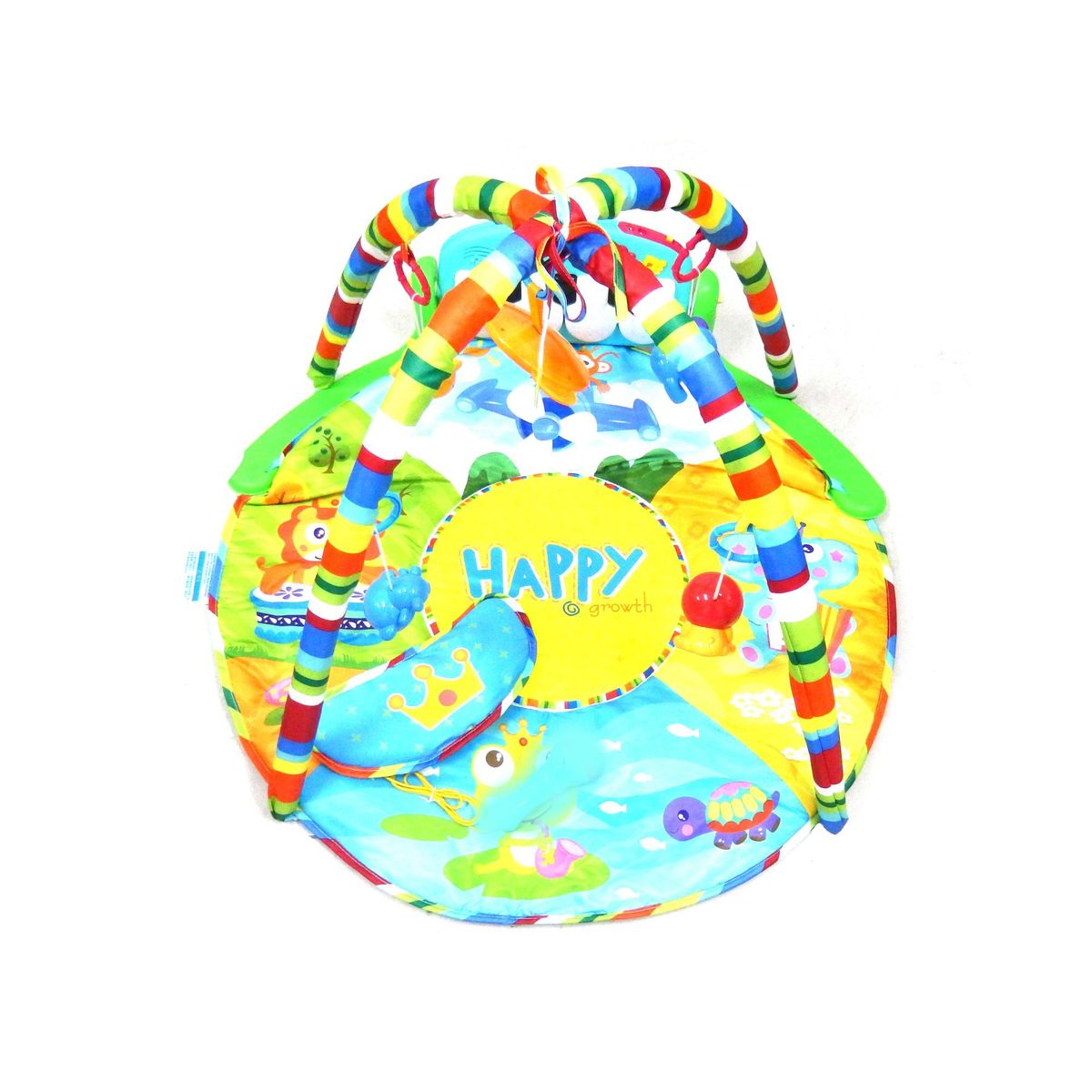 GENERICO - Gimnasio Bebe Tapete Piano Estimulación Unisex Luces Oferta Azul