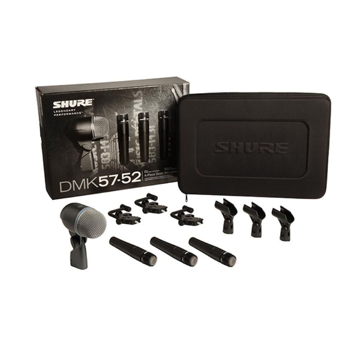 SHURE - DMK57-52 shure Kit de Micrófonos para Batería