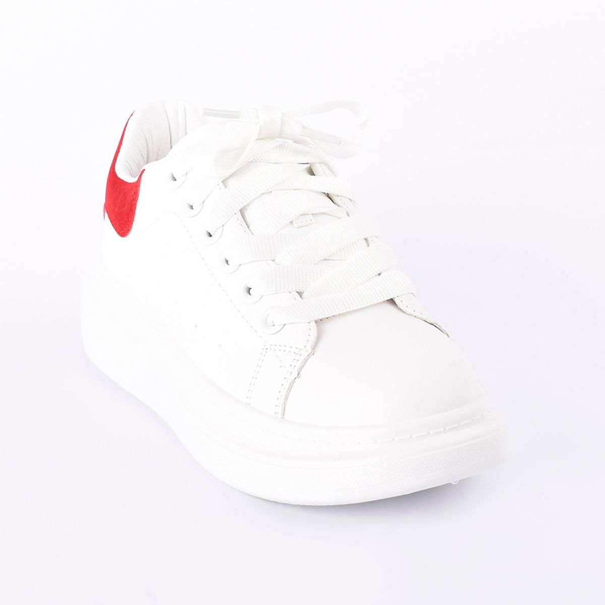 PRICE SHOES - Priceshoes Tenis Moda Mujeres 702MQ1301ROJO