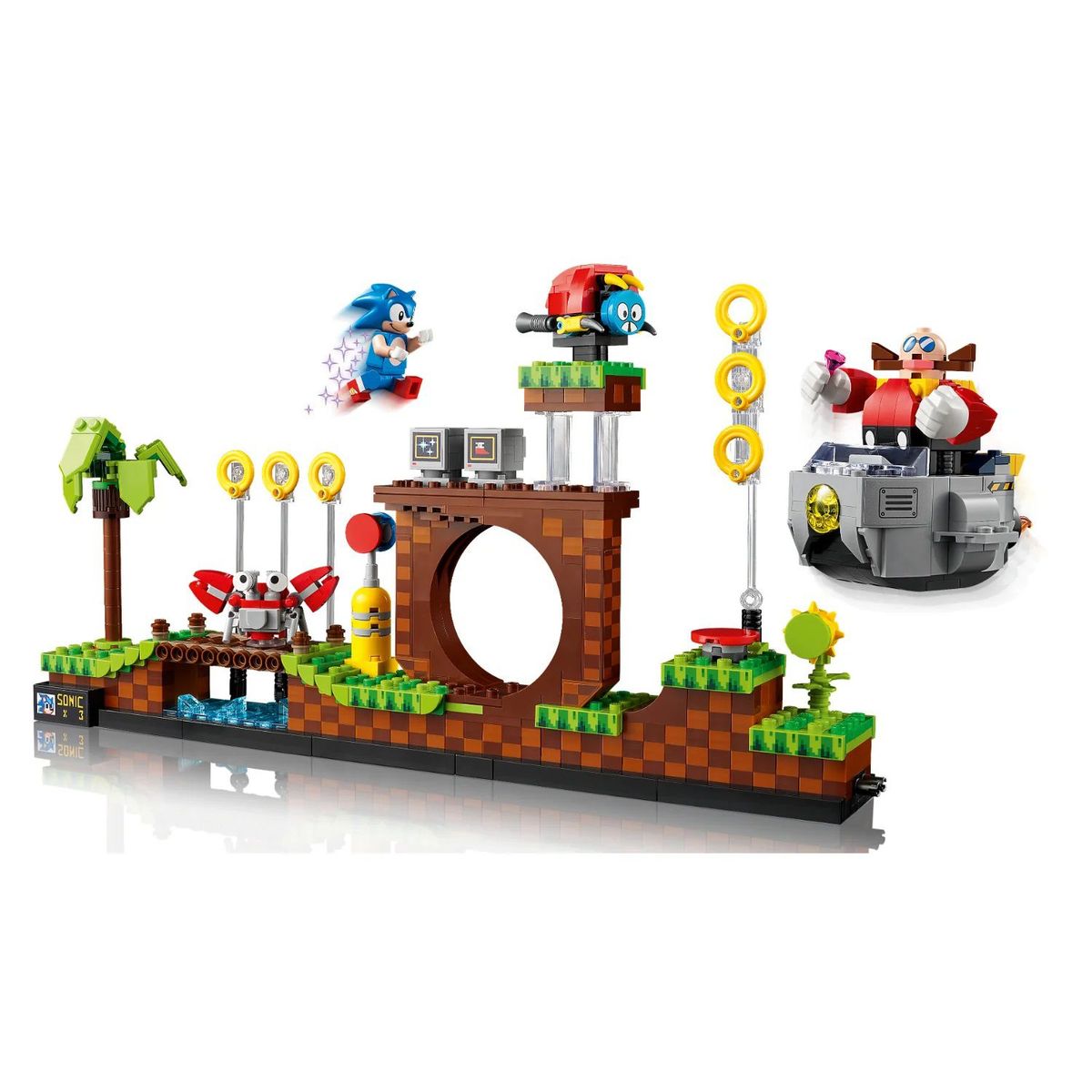 LEGO - Lego Sonic 21331 the Hedgehog Green Hill Zone - Colina Verde