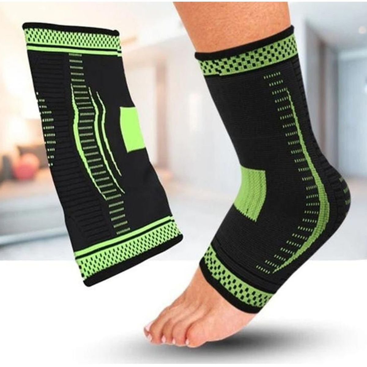 ONE PIXEL - Tobillera Doble Compresión Elástica Soporte ONE PIXEL