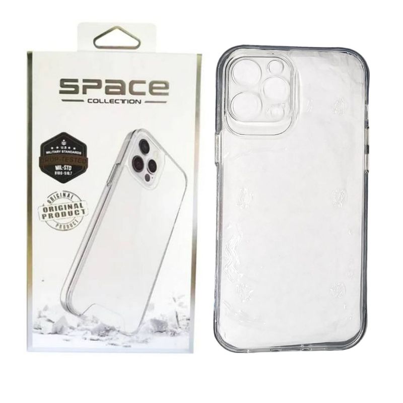 GENERICO - Forro Acrìlico Space Compatible con Iphone 12 Pro Max