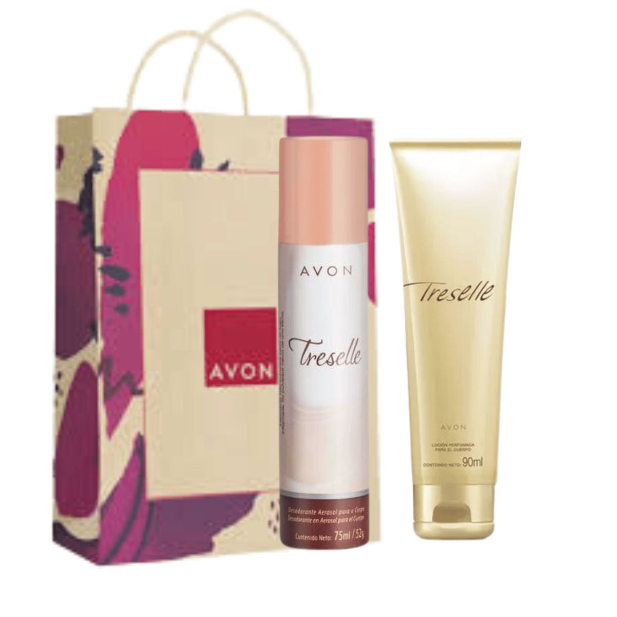 AVON - Set Treselle de Avon Desodorante Corporal y Loción Corporal Perfumada