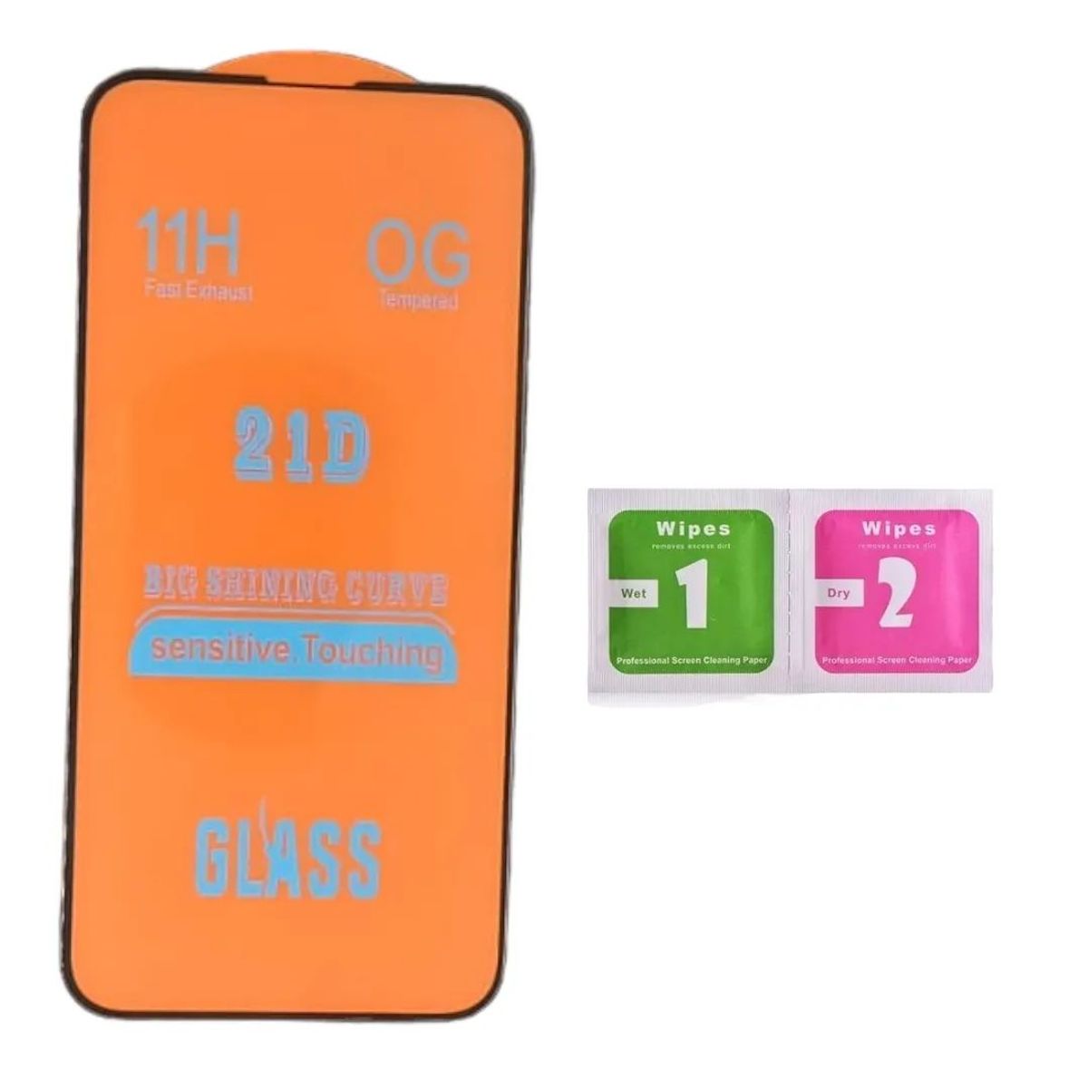 GENERICO - Vidrio Templado 21D Compatible con Iphone 13 Mini