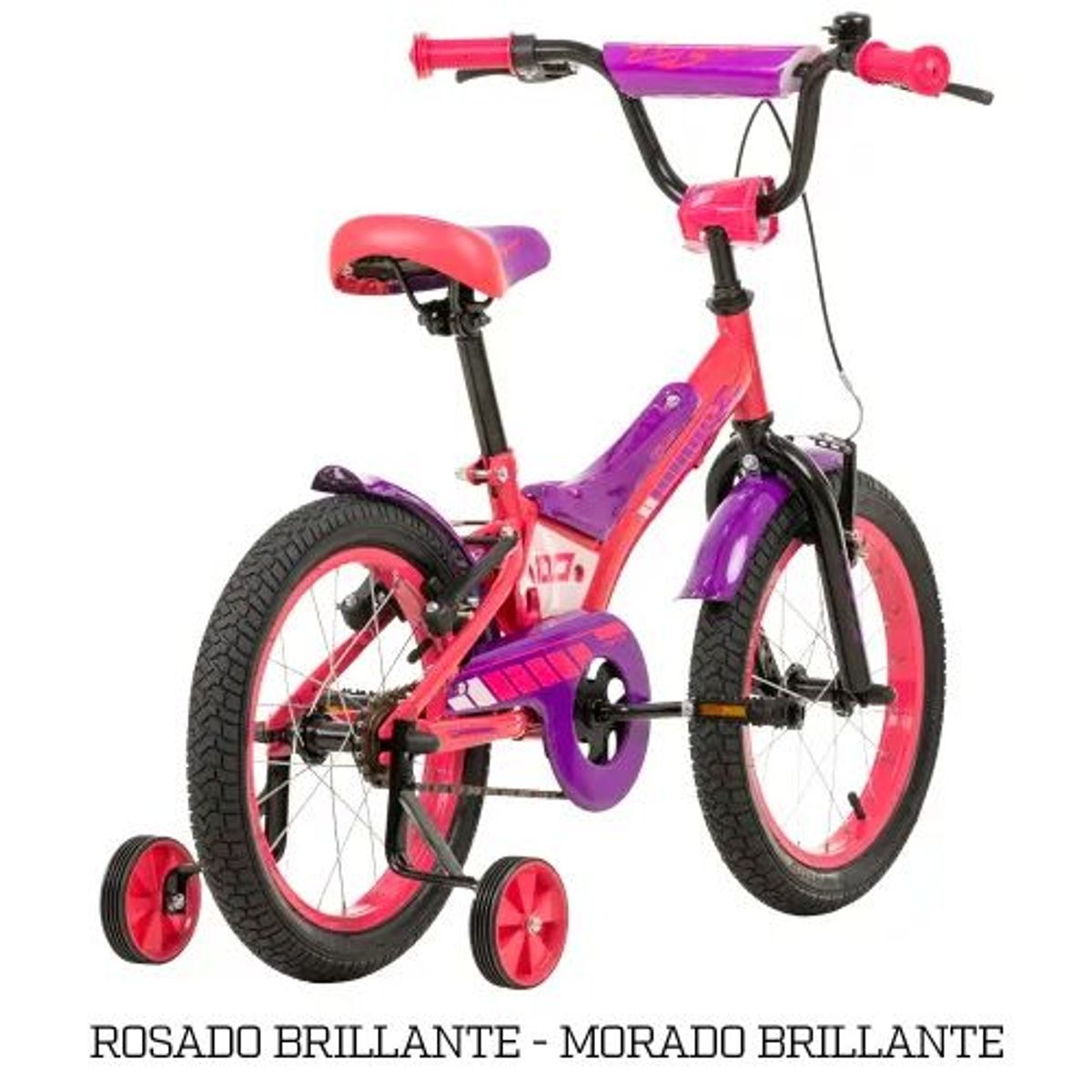 GW - BICICLETA PILOT GW INFANTIL PARA NIÑA RIN 20 ROSADO MORADO