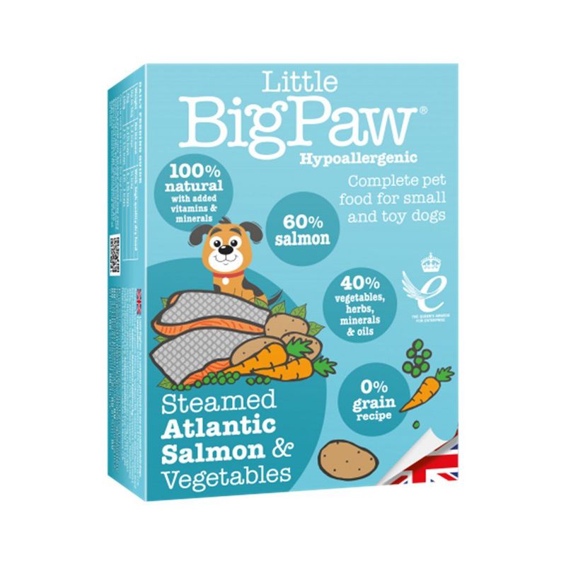 GENERICO - Little Big Paw Terrina De Salmón y Vegetales - Perro x 150 g