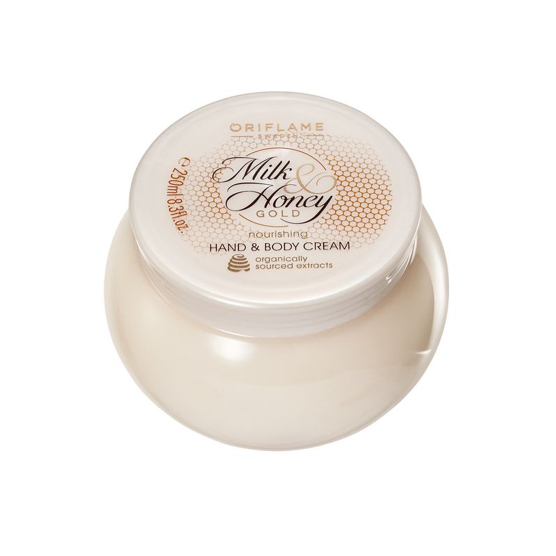 ORIFLAME - Crema Nutritiva para Manos y Cuerpo Milk  Honey