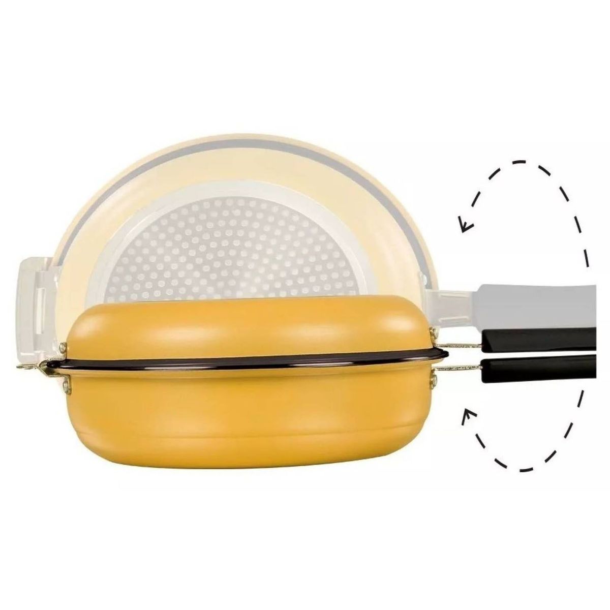 ONE PIXEL - Sartén Doubletta Deluxe Doble Con Vaporizador Y Parrilla