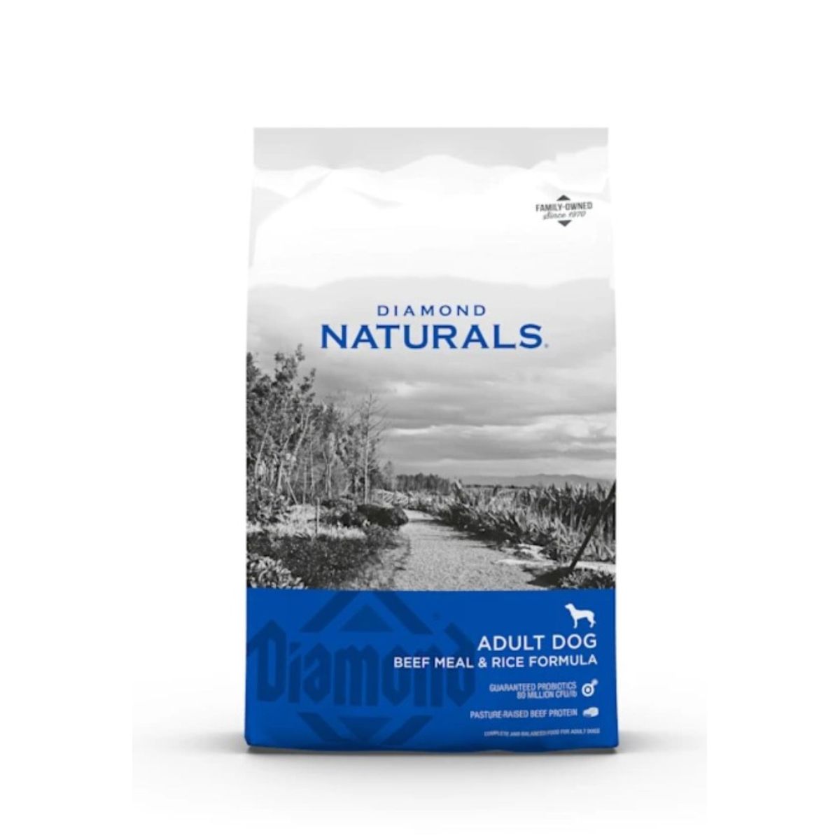 DIAMOND NATURALS - Diamond Naturals Perros Adultos Beef Rice Carne Arroz 40lb
