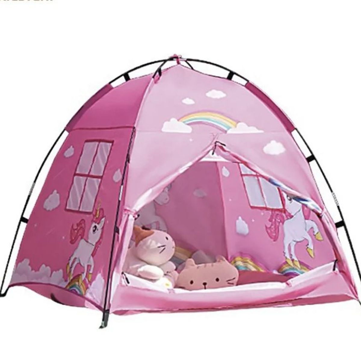 GENERICO - Carpa Para Niñas Rosa Unicornio