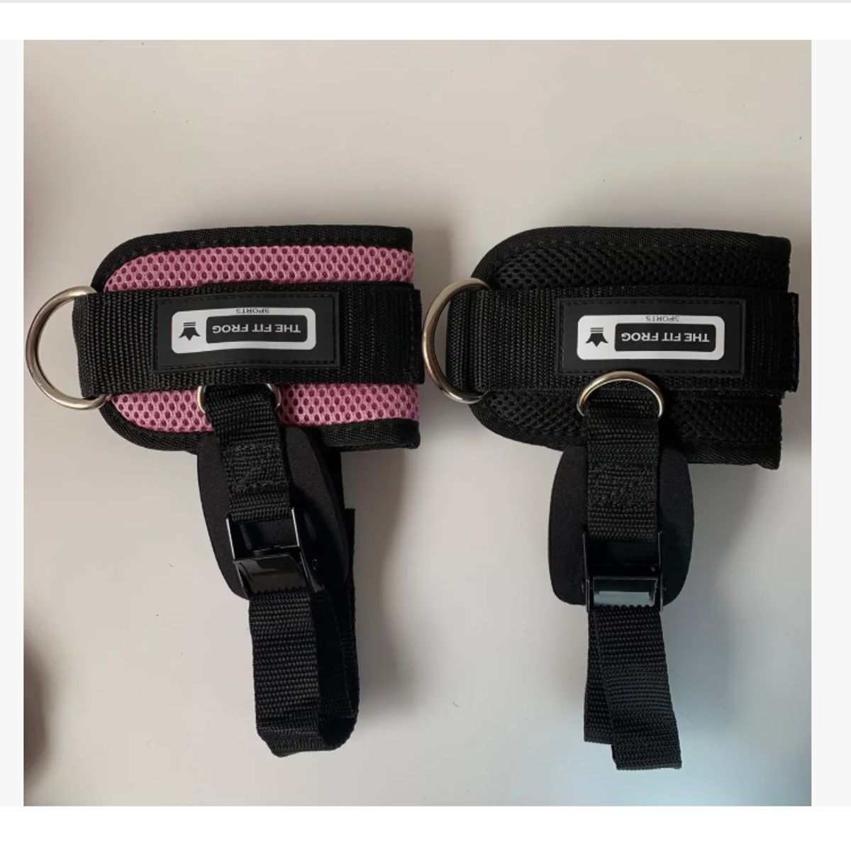 GENERICO - TOBILLERAS Straps Para Polea Y Mancuernas Levantamiento Gym