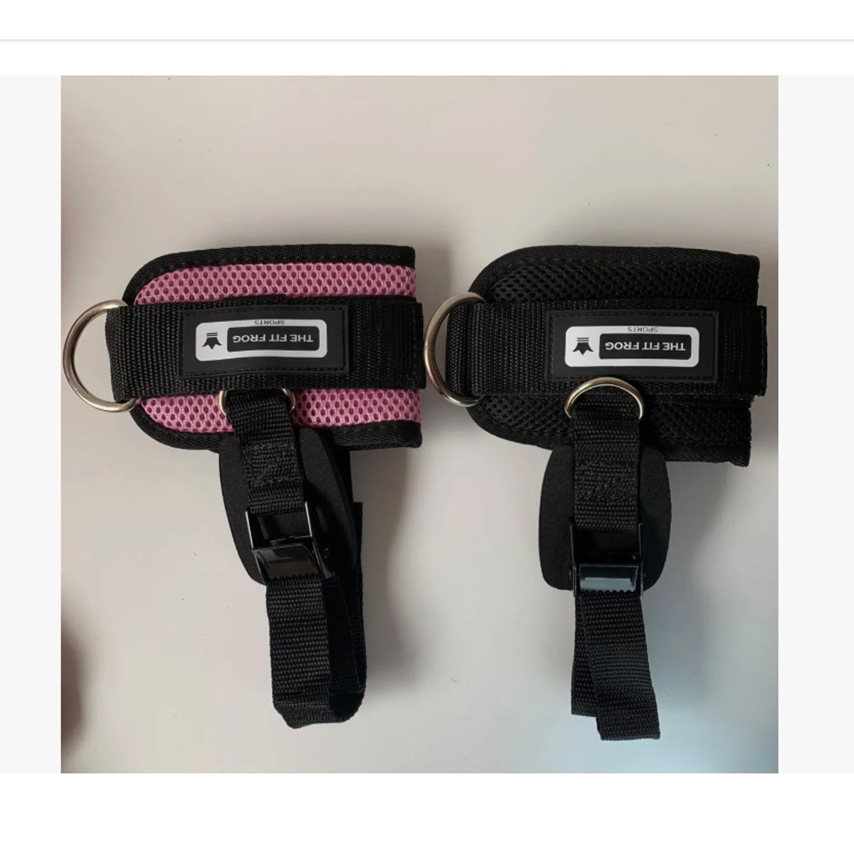 GENERICO - TOBILLERAS Straps Para Polea Y Mancuernas Levantamiento Gym