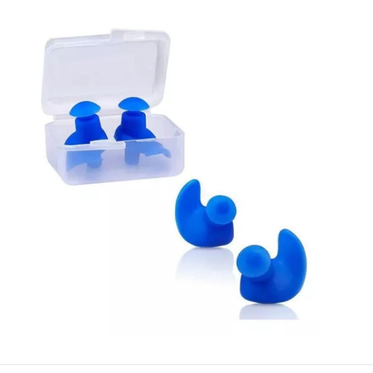 GENERICO - Tapaoidos Tapones Protector Ruido Silicona Oido Con Estuche