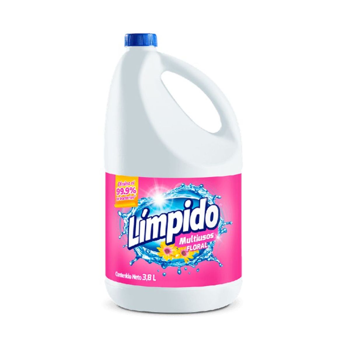 TECNOQUIMICAS - Blanqueador Multiusos Límpido Floral 3.800 ml