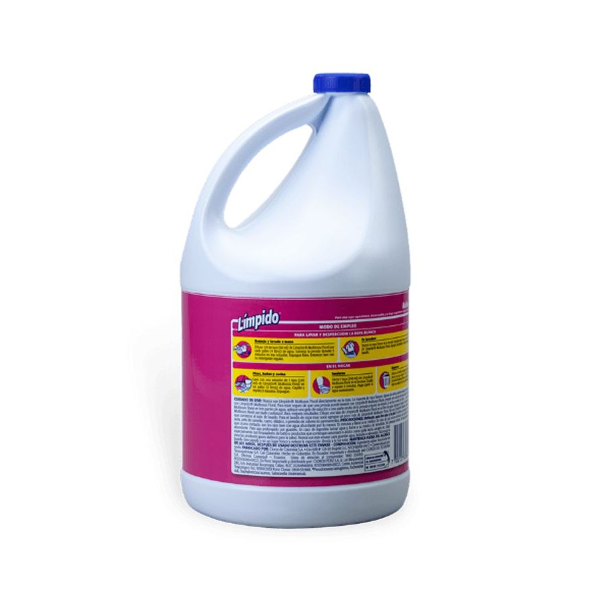 TECNOQUIMICAS - Blanqueador Multiusos Límpido Floral 3.800 ml