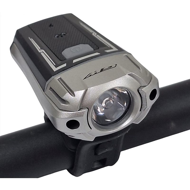 GW - Luz Bicicleta Delantera Gw Recargable Usb 300 Lumens 3 Modos