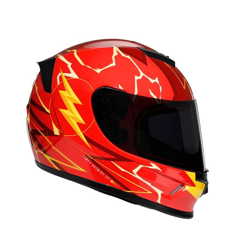 EDGE HELMETS - Casco Dc Integral Roman Flash Junior Certificado Dot - Ece