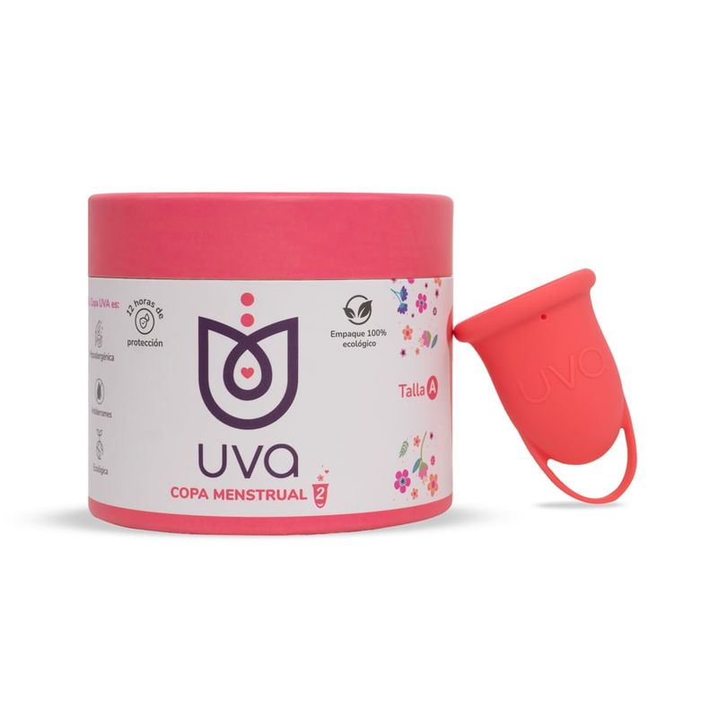 GENERICO - Copa Menstrual 2 Salmon Talla A UVA