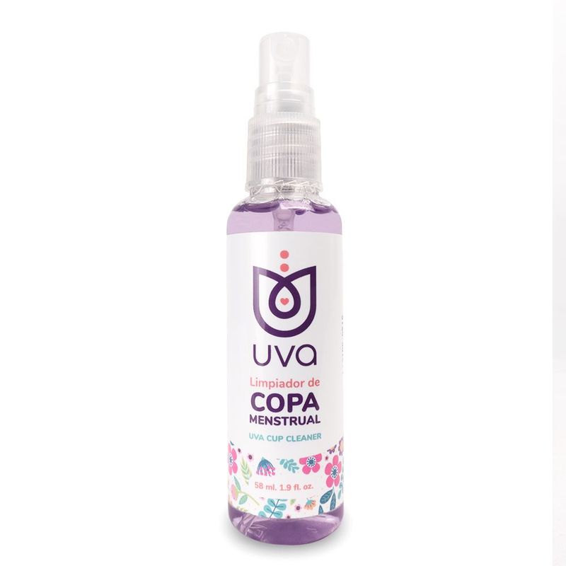 GENERICO - Limpiador de Copa Menstrual 58 Ml UVA