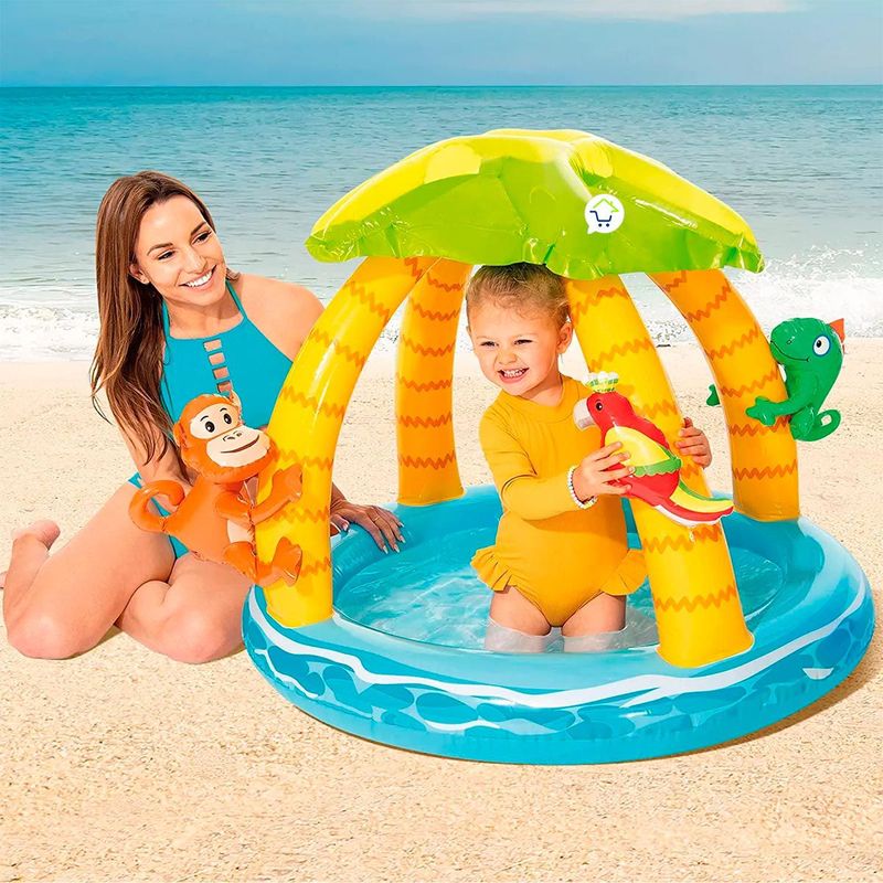 COMPRALOENCASA COM - Piscina Isla Tropical Inflable Infantil 58417NP