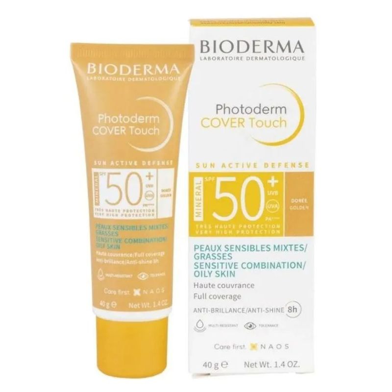 BIODERMA - Photoderm Cover Touch Dorado SPF50+ x40ml - Bioderma