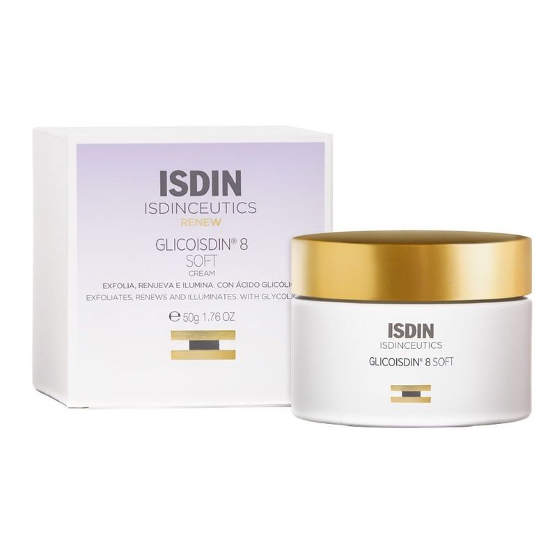 ISDIN - Crema Facial Isdin Glicoisdin 8 Soft X 50G