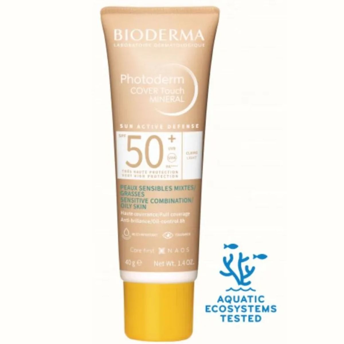 BIODERMA - Photoderm Cover Touch Claro SPF50+ x40ml - Bioderma