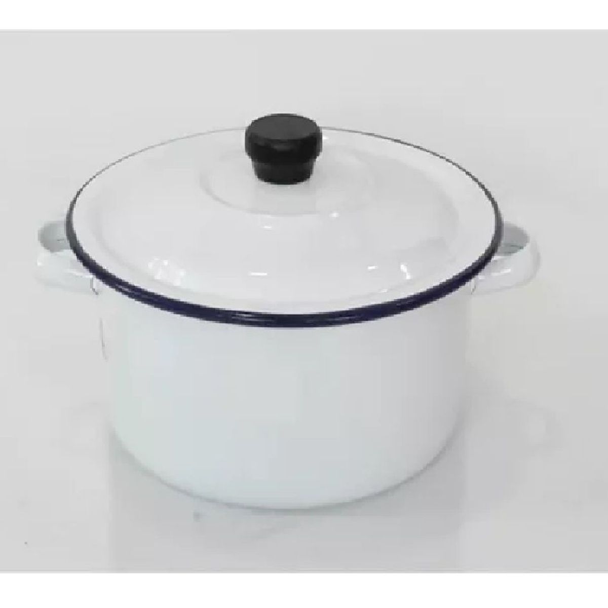 MUNDO BEBE - Olla Esmaltada olla Numero 20 Blanca