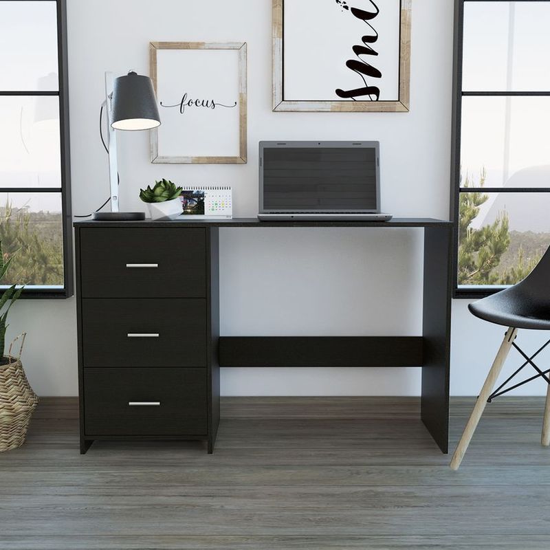 RTA MUEBLES - Escritorio 3 cajones eco elw 936 rta muebles