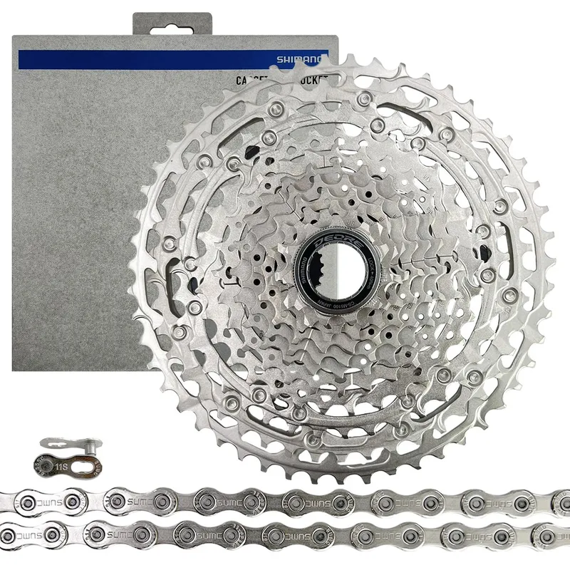 SHIMANO - Pacha 11 Velocidades Shimano Deore 11-51 y Cadena Gw Sx11