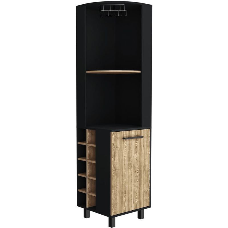 RTA MUEBLES - Bar esquinero kaia wengue+miel rta muebles bwm 7749