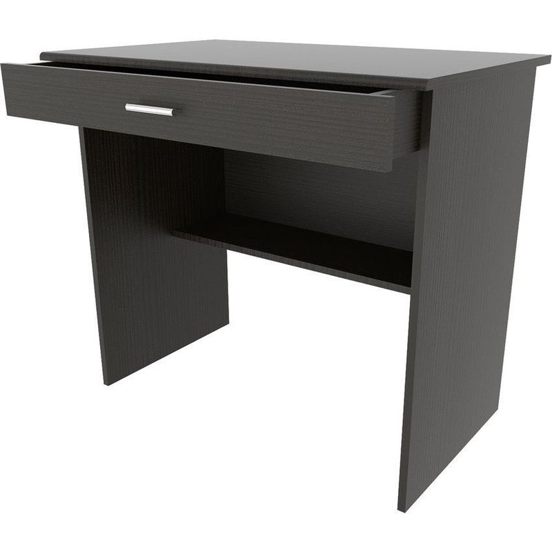 RTA DESIGN - Escritorio 80 con cajón 80 x 73 x 49,8cm-wengue