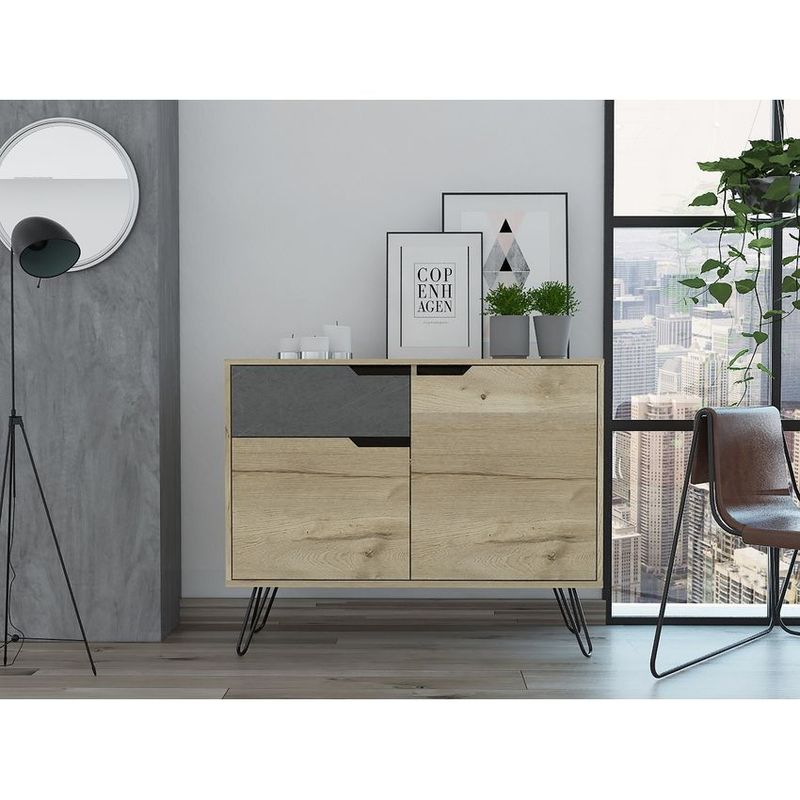 RTA MUEBLES - Buffet monaco  rta muebles bdx 5052 duna+onix