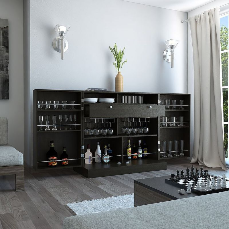 RTA MUEBLES - Bar normandia wengue rta muebles blw 3128