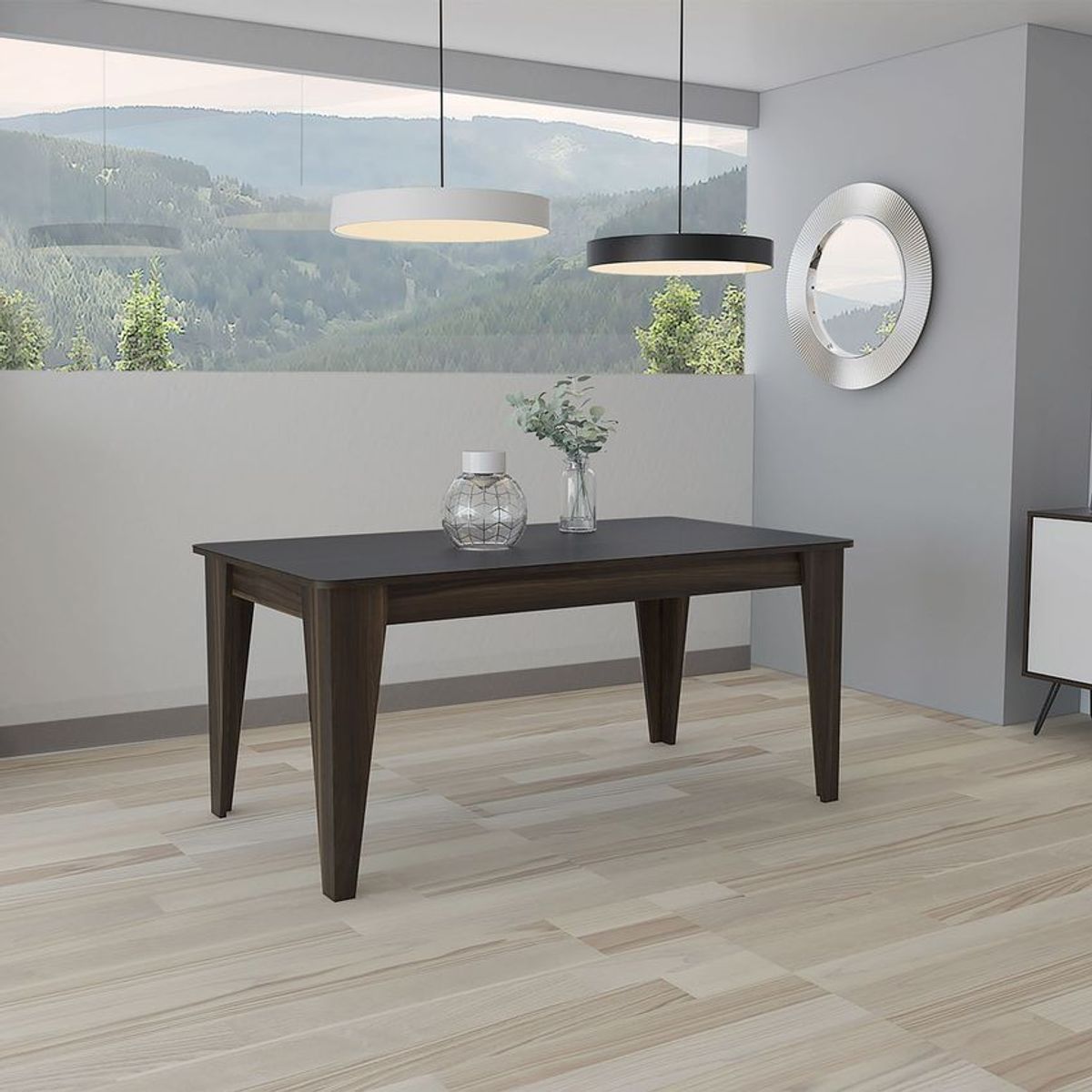 RTA MUEBLES - Comedor torino 160 rta muebles mlh 3805