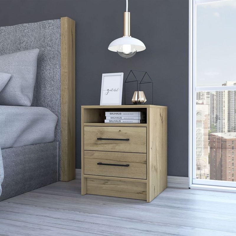 RTA MUEBLES - Mesa de noche eter duna 51x40x37,6 rta muebles mld 7789