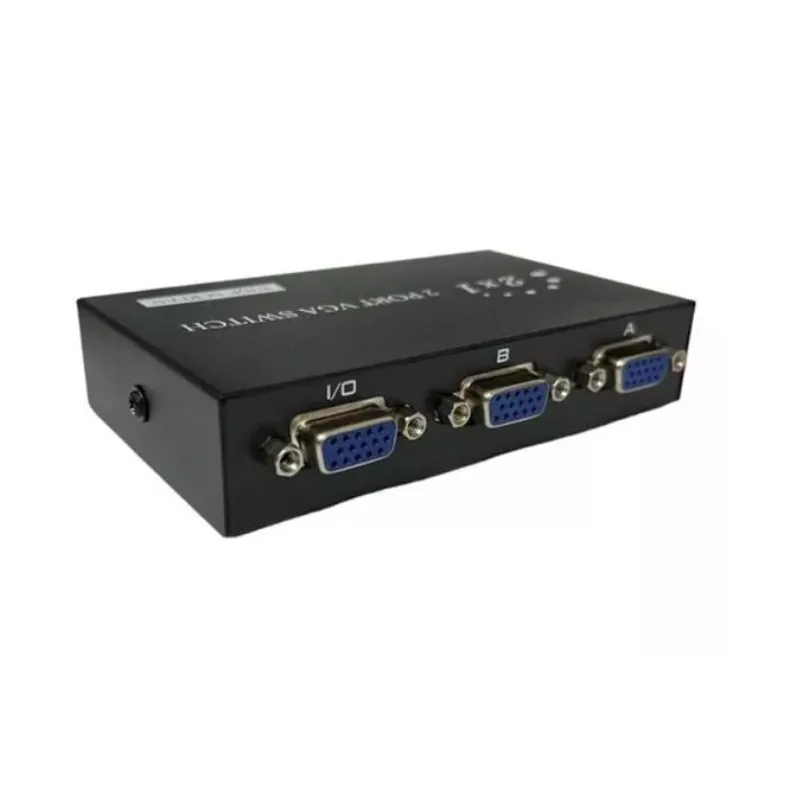 GENERICO - Switch Vga 2 Entrada 1 Salida Conectar 2 Pc A 1 Monitor