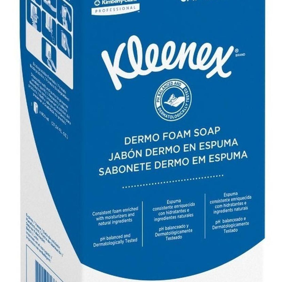 KLEENEX - Jabón Kleenex ® Dermo En Espuma X 800 Ml