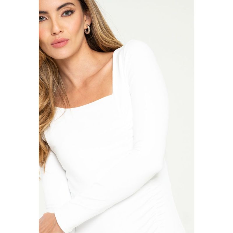 RAGGED - Body nevada Blanco crudo Ragged