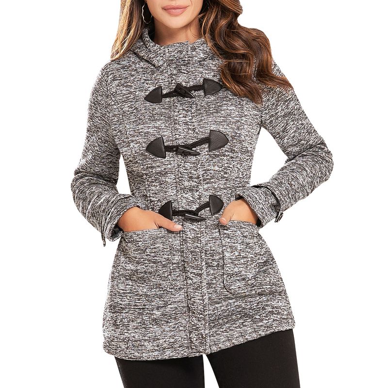 CROYDON - Chaqueta Vaiana Negro-Gris para Mujer Croydon