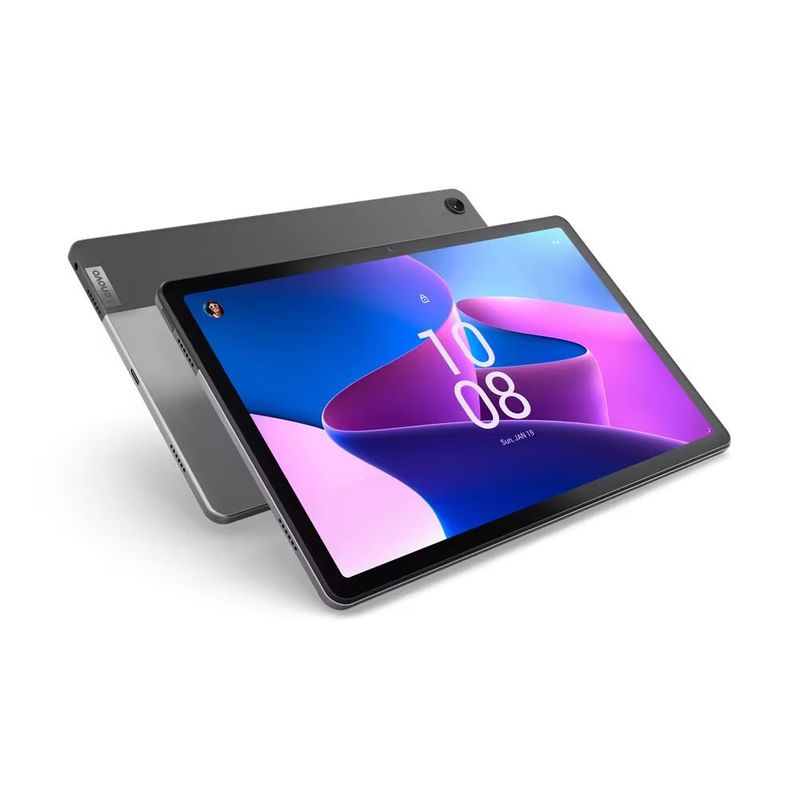 LENOVO - Tablet Lenovo M10 Plus 3 Gen 106 WIFI RAM 4GB  ROM 128GB Gris  Case y Lapiz