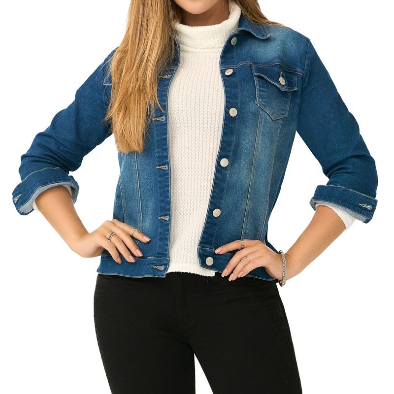 CROYDON - Chaqueta Hana Azul para Mujer Croydon