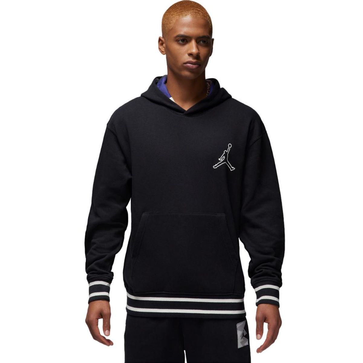NIKE - Hoodie Jordan Mvp Stmt Fleece Po 2-Negro
