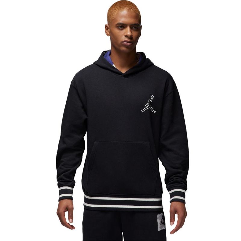 NIKE - Hoodie Jordan Mvp Stmt Fleece Po 2-Negro