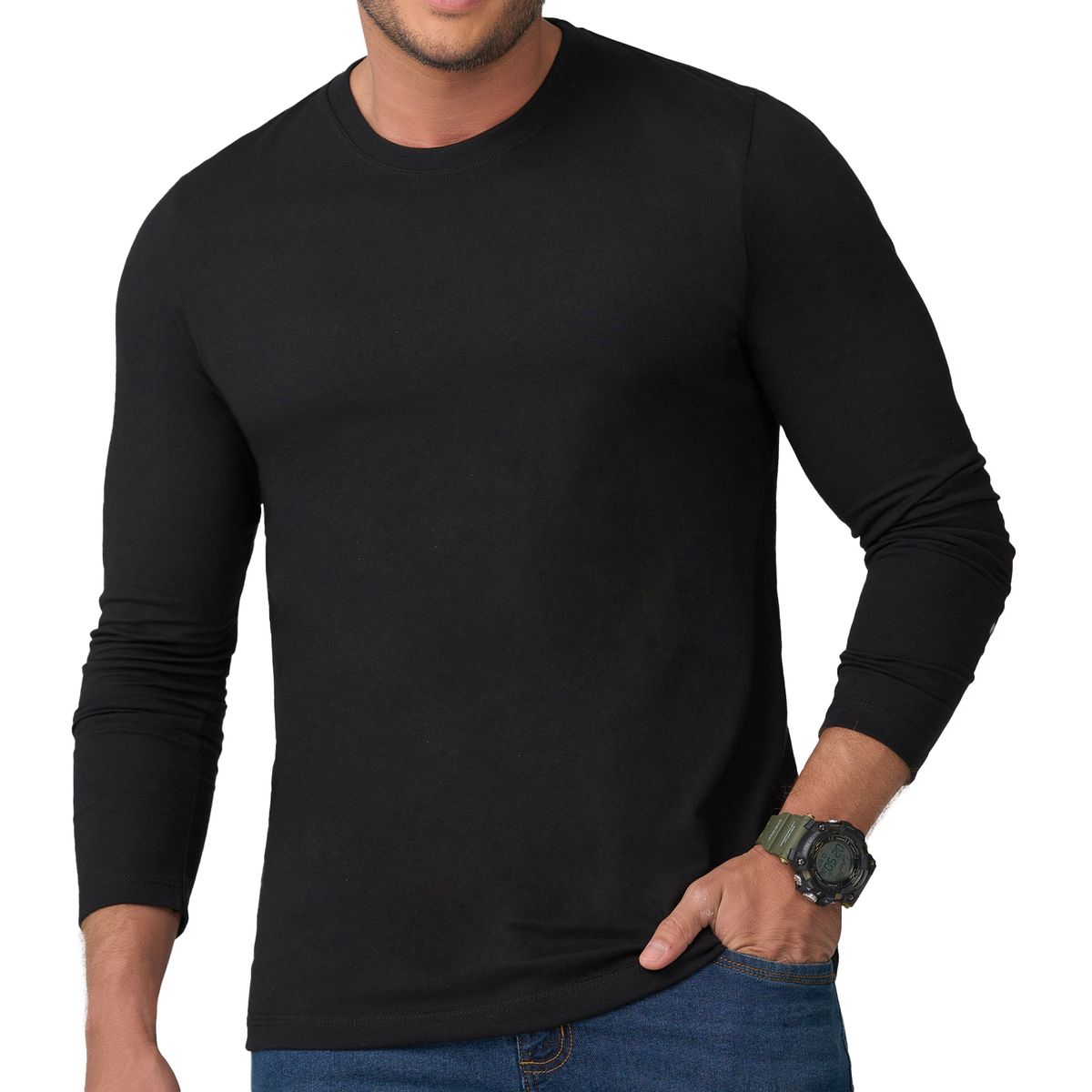 CROYDON - Camibuzo Omar Negro para Hombre Croydon_..