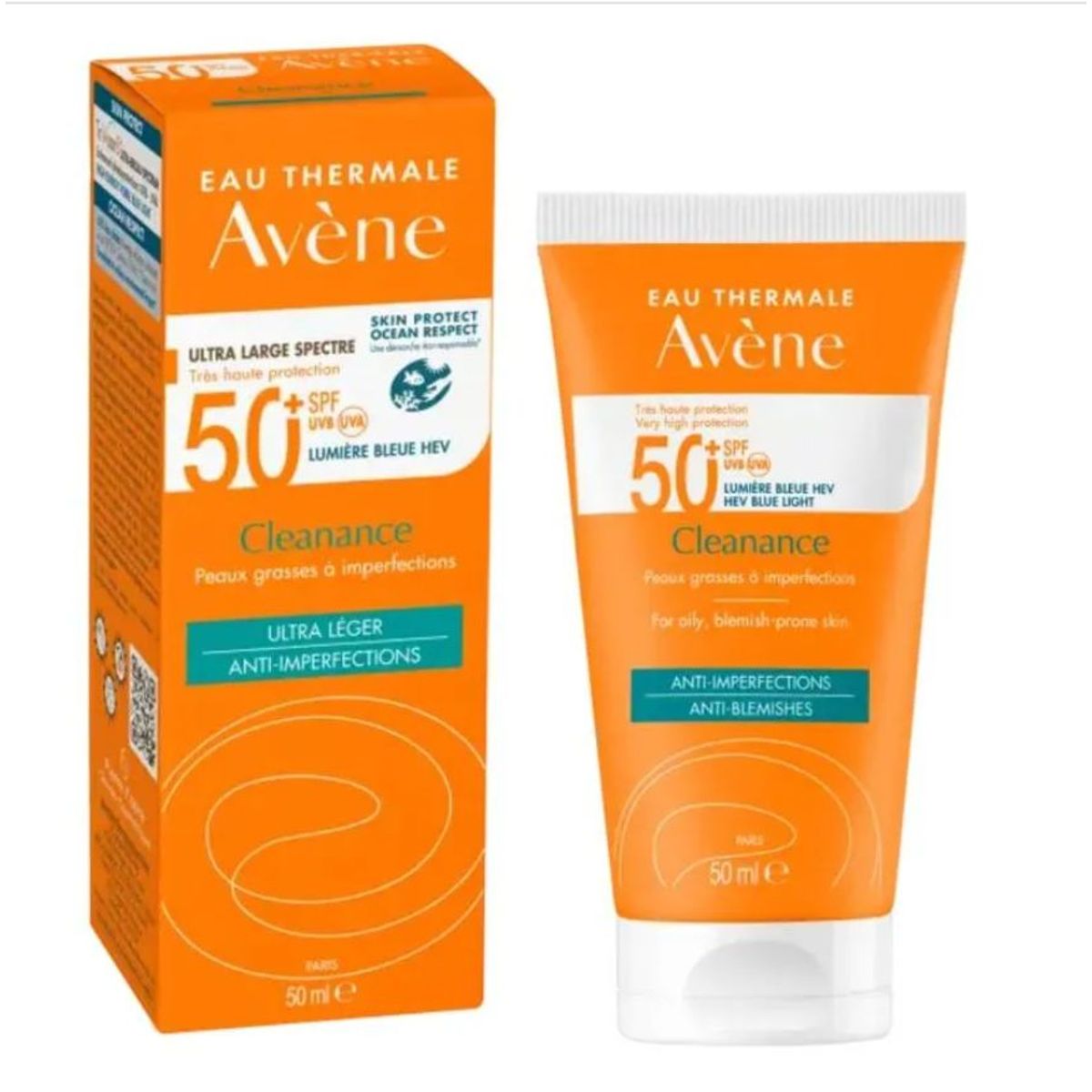 AVENE - Protector Solar Cleanance SPF50 x 50ml  Avene